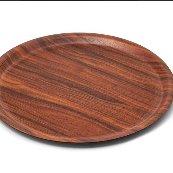 38 CM KAYMAZ YUVARLAK VERZALİT TEPSİ