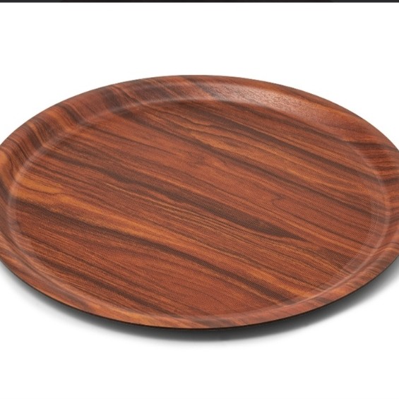 33 CM KAYMAZ YUVARLAK VERZALİT TEPSİ