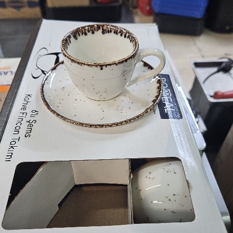 12 PARÇA ŞEMS KAHVE FİNCAN TAKIMI