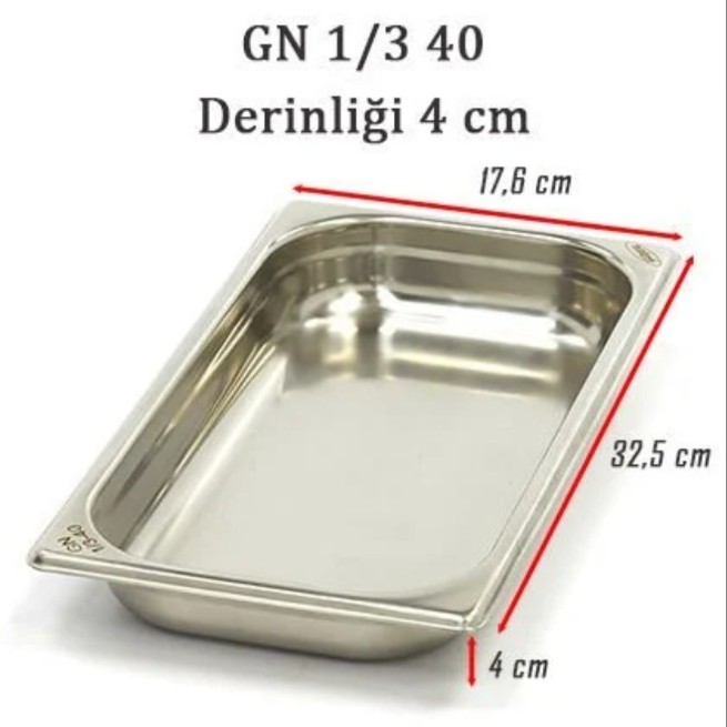 1/3 40 STANDART GN KÜVET