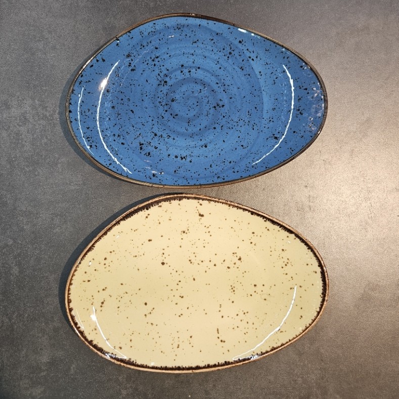 35 CM KAYIK TABAK RENKLİ