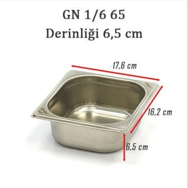 1/6 65 STANDART GN KÜVET