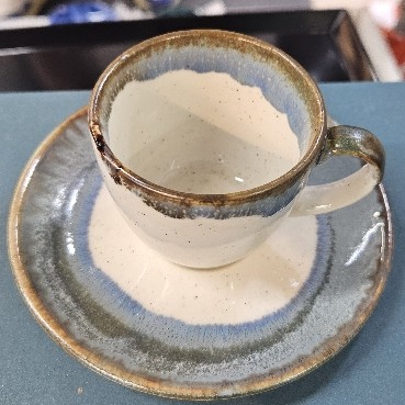 PORREAL LUNA01 6 LI KAHVE TAKIMI AKITMA MAVİ