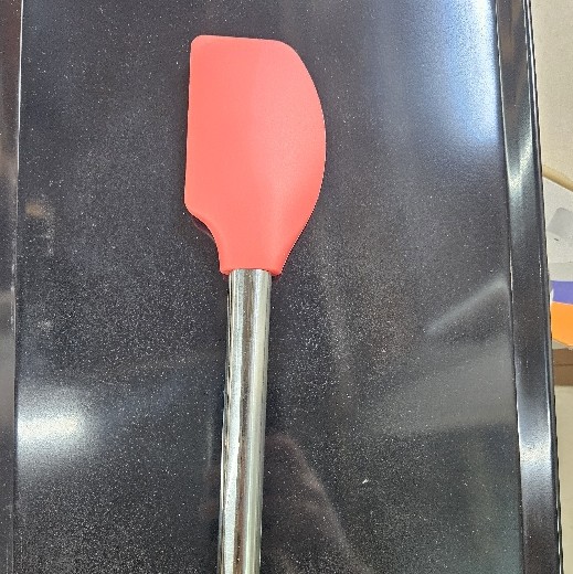 SİLİKON SPATULA ÇELİK SAPLI