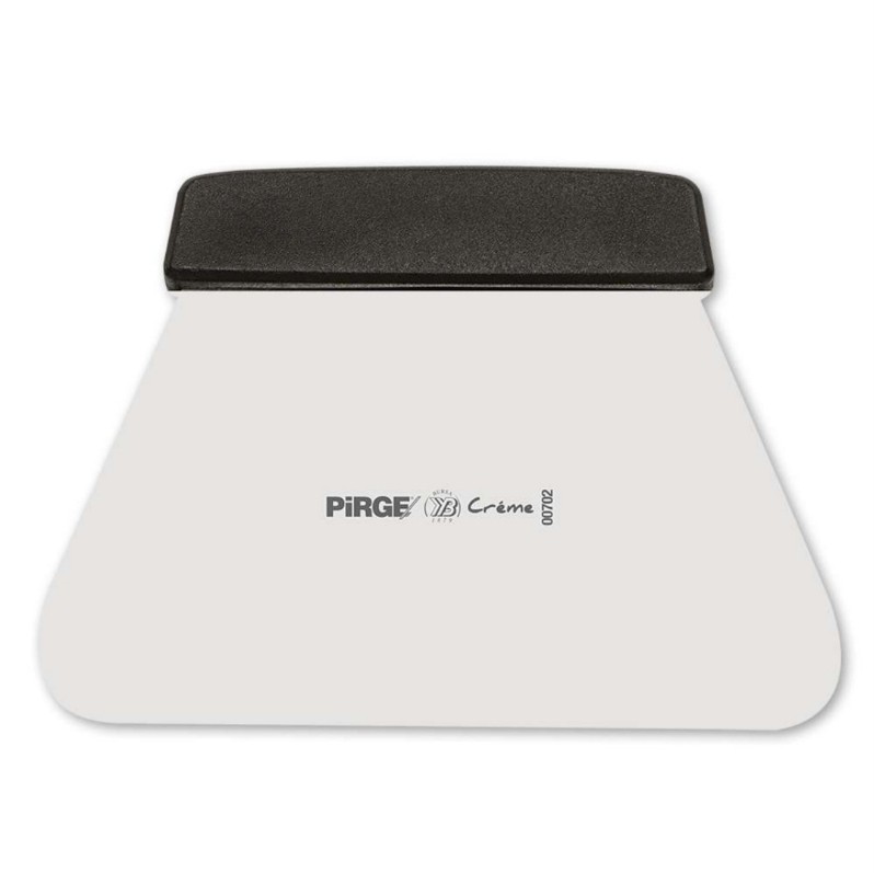 CREME GENİŞ AĞIZLI HAMUR KAZIYICI 19 CM SİYAH