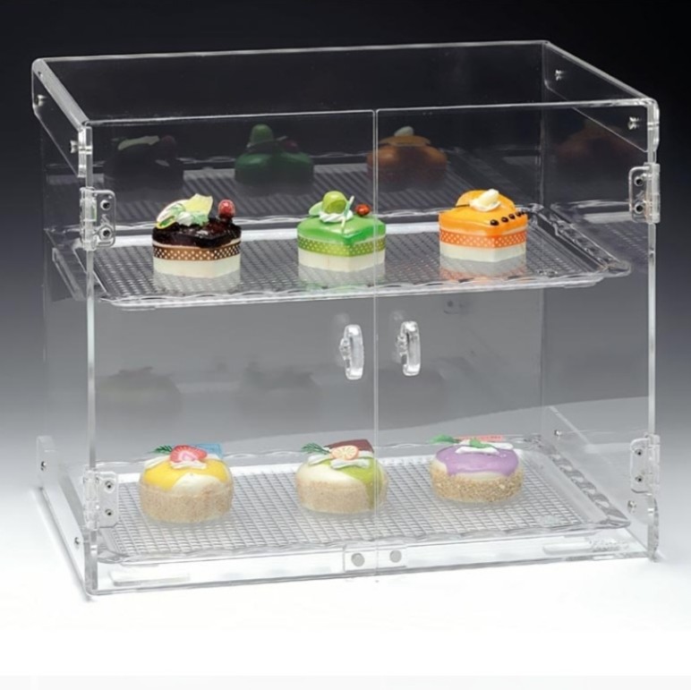 2 KATLI KAPAKLI POLY TEPSİLİ TEŞHİR STANDI ZCP 263-2