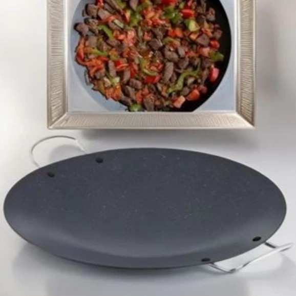 TEFLONLU SAÇ KAVURMA 30 CM