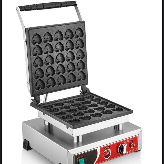 TEKLİ KALPLİ BUBBLE WAFFLE