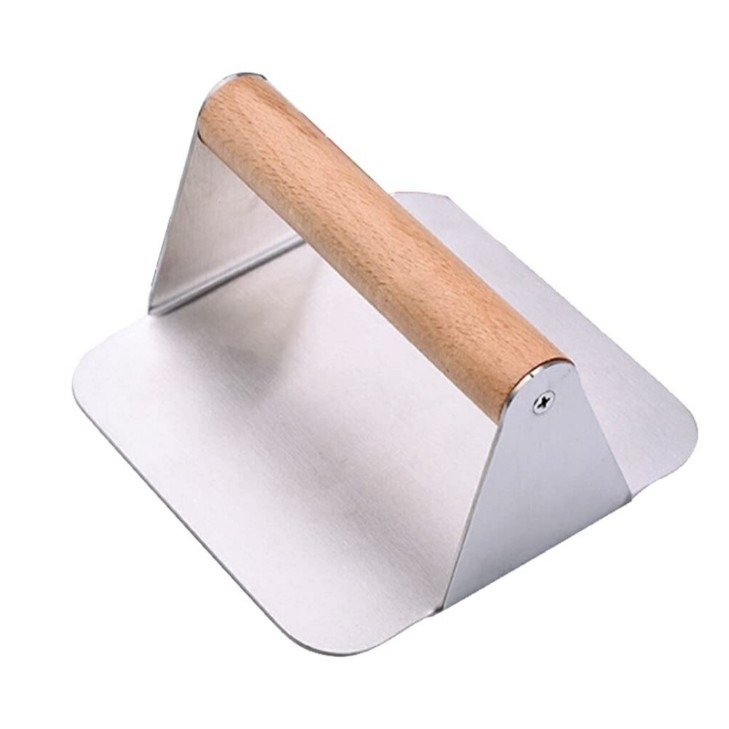 KARE SMASH HAMBURGER PRESİ 12CM (3MM-304)