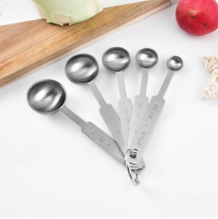 ÇELİK KAŞIK ÖLÇEK 5 Lİ