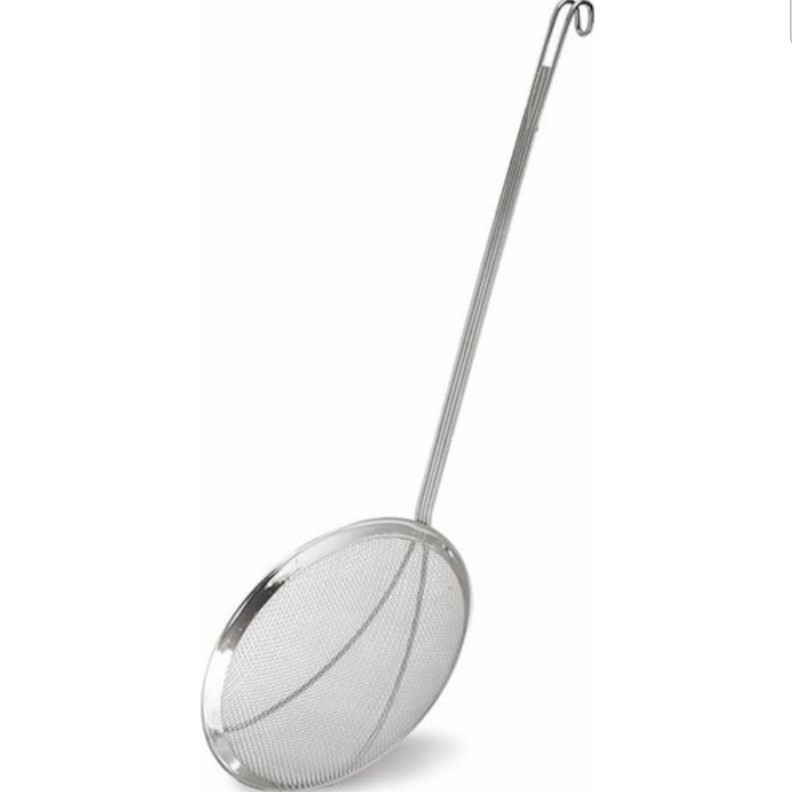 PASLANMAZ TEL KEVGİR SIK 19 CM