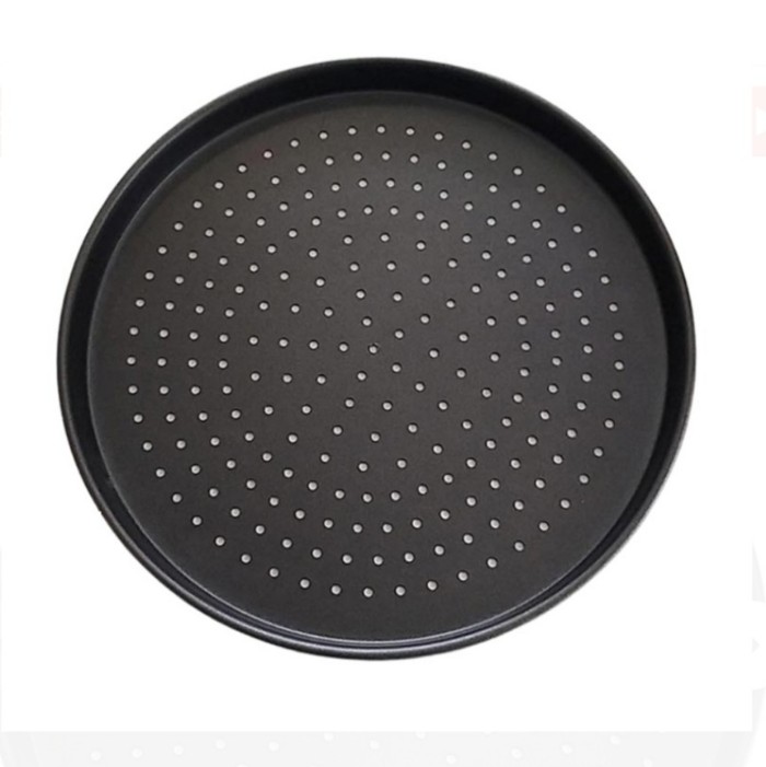 TEFLON DELİKLİ PİZZA TEPSİSİ 32 CM