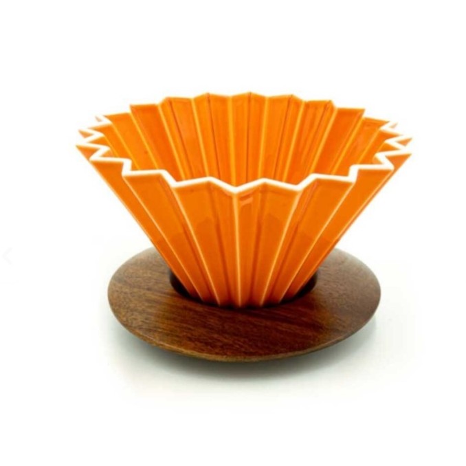 AHŞAP STANDLI DRIPPER -TURUNCU (ASD-20)