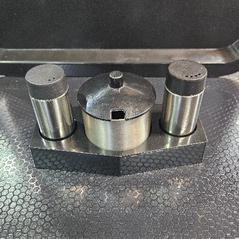 3 LÜ BAHARATLIKLI TUZLUK TAKIM SİYAH