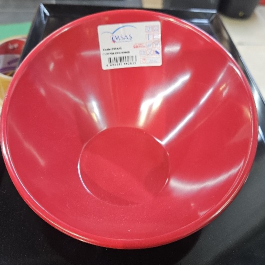 17 CM PİSA KASE KIRMIZI