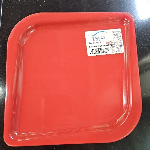 17X17 LOGAN SUNUM TABAK KIRMIZI